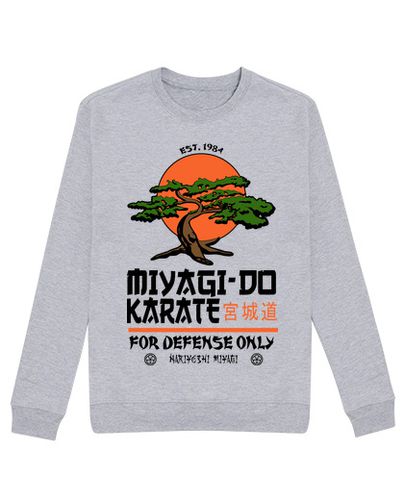 Sudadera Sin Capucha Unisex Miyagi-do karate laTostadora - latostadora.com - Modalova