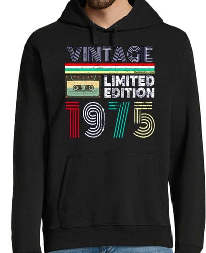 Sudadera Con Capucha Para Hombre 1975 Vintage - Limited Edition laTostadora - latostadora.com - Modalova