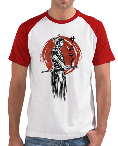 Camiseta Hombre Estilo Béisbol samurái ronin japonés laTostadora - latostadora.com - Modalova