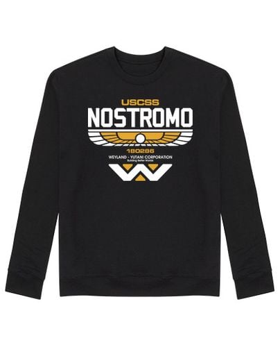 Sudadera Sin Capucha Unisex Nostromo - Alien laTostadora - latostadora.com - Modalova