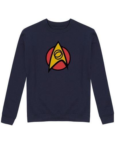 Sudadera Sin Capucha Unisex División Ciencia Star Trek laTostadora - latostadora.com - Modalova