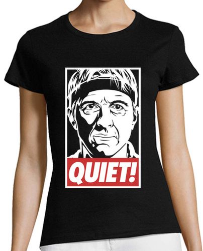 Camiseta mujer Quiet Exclamation v2 - latostadora.com - Modalova