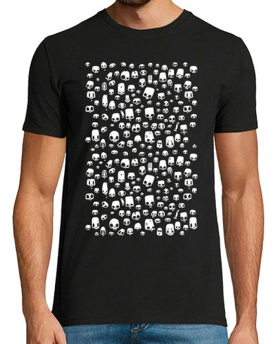 Camiseta Hombre Manga Corta mini calaveras negro laTostadora - latostadora.com - Modalova