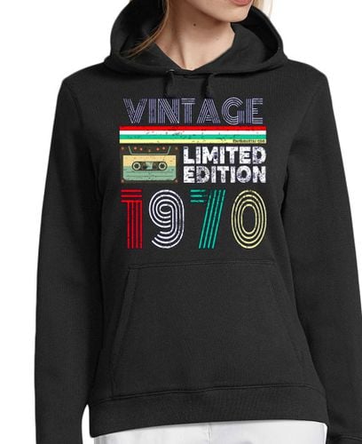 Sudadera Con Capucha Para Mujer 1970 Vintage - Limited Edition laTostadora - latostadora.com - Modalova