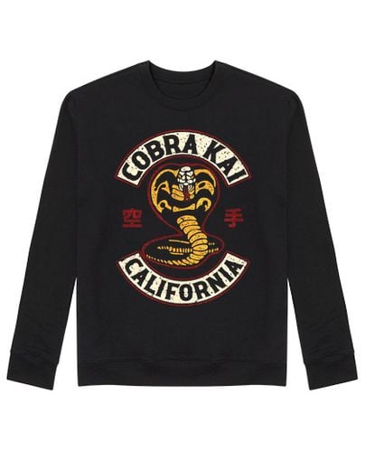 Sudadera Sin Capucha Unisex Cobra Kai California laTostadora - latostadora.com - Modalova