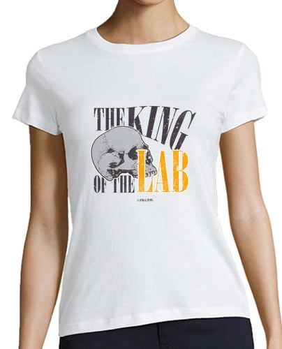 Camiseta Mujer Manga Corta The King of the LAB Bones Jack Hodgins laTostadora - latostadora.com - Modalova