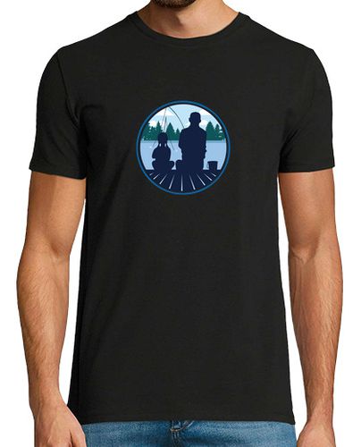 Camiseta Padre Hija Pescando - latostadora.com - Modalova