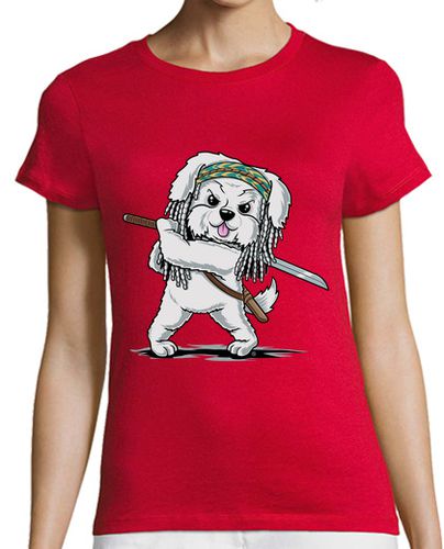 Camiseta mujer Michonne Maltés - latostadora.com - Modalova