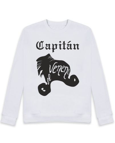 Sudadera Sin Capucha Unisex Capitán Veneno laTostadora - latostadora.com - Modalova