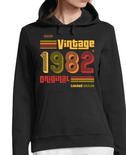 Sudadera Con Capucha Para Mujer Vintage 1982 laTostadora - latostadora.com - Modalova