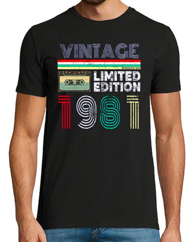 Camiseta 1981 Vintage - Limited Edition - latostadora.com - Modalova