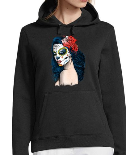 Sudadera Con Capucha Para Mujer La Calavera Catrina laTostadora - latostadora.com - Modalova