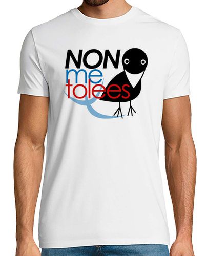 Camiseta Non me tolees - Hombre, manga corta, blanco, calidad extra laTostadora - latostadora.com - Modalova