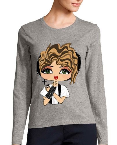 Camiseta Mujer Manga Larga Madonna laTostadora - latostadora.com - Modalova