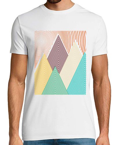 Camiseta montañas mínimas - latostadora.com - Modalova