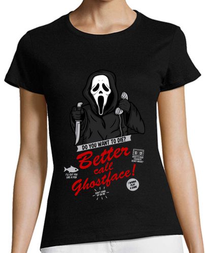 Camiseta mujer Better Call Ghostface - latostadora.com - Modalova
