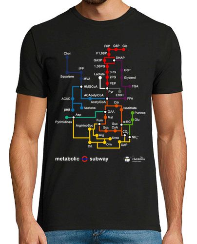 Camiseta Metabolic subway fondos oscuros - latostadora.com - Modalova