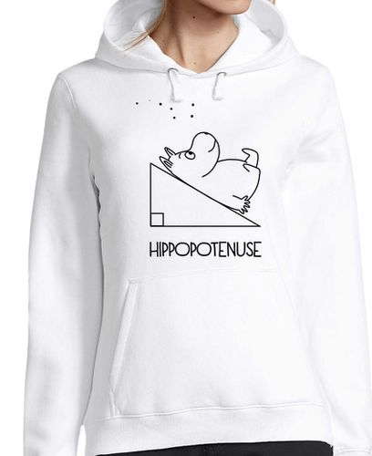 Sudadera Con Capucha Para Mujer Hippopotenuse laTostadora - latostadora.com - Modalova