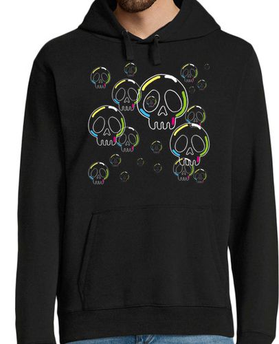 Sudadera Con Capucha Para Hombre pompas de jabón calaveras laTostadora - latostadora.com - Modalova