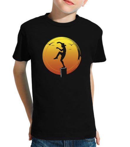 Camiseta niños Técnica de la Grulla - Karate Kid - latostadora.com - Modalova