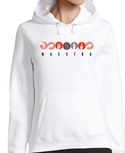 Sudadera Con Capucha Para Mujer Maestra LSE laTostadora - latostadora.com - Modalova