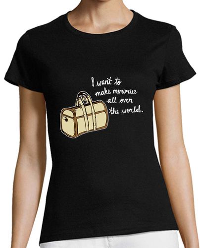Camiseta mujer I want to make memories - latostadora.com - Modalova