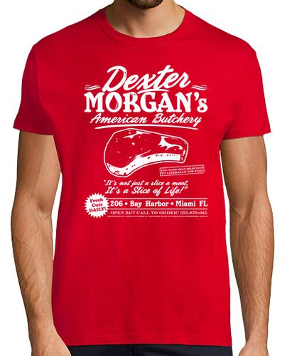 Camiseta Dexter Morgan Carnicería Americana - latostadora.com - Modalova