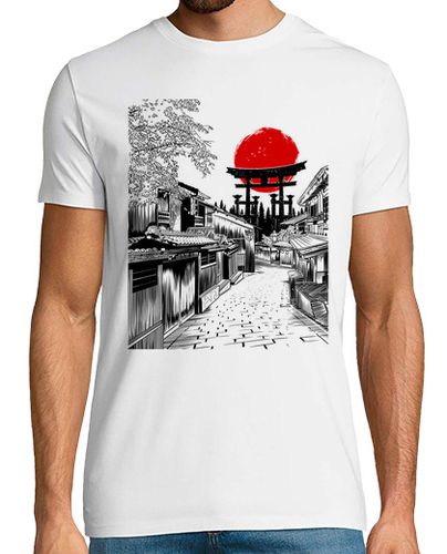 Camiseta Barrio Japones Torii - latostadora.com - Modalova