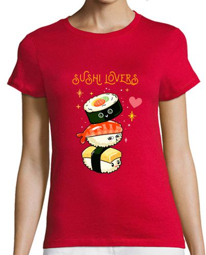 Camiseta Mujer Manga Corta Sushi lovers laTostadora - latostadora.com - Modalova