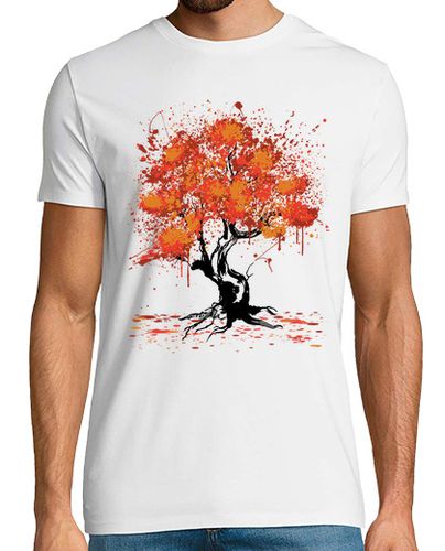 Camiseta Autumn Tree Painting - latostadora.com - Modalova