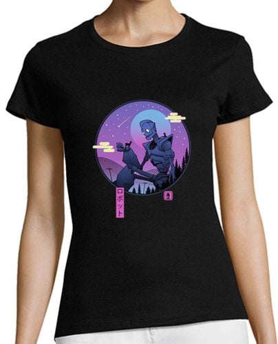 Camiseta Mujer Manga Corta la camisa de robot suave para mujer laTostadora - latostadora.com - Modalova