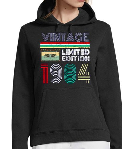 Sudadera Con Capucha Para Mujer 1984 Vintage - Limited Edition laTostadora - latostadora.com - Modalova