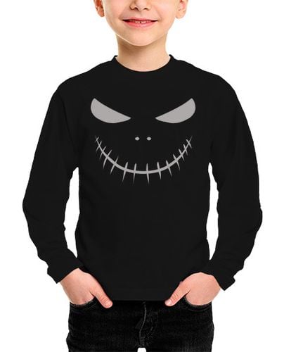 Camiseta Niño Manga Larga Pesadilla en Halloween laTostadora - latostadora.com - Modalova