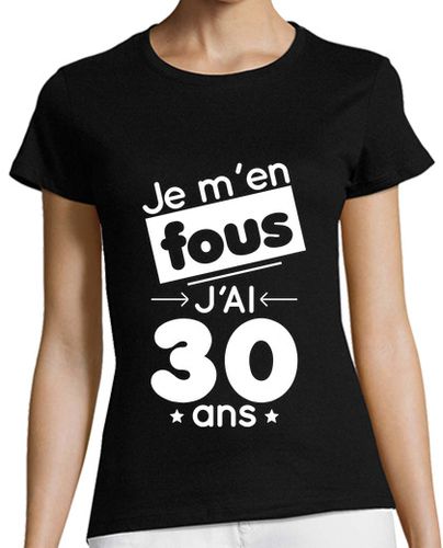 Camiseta mujer 30 años de aniversario - estoy loco - latostadora.com - Modalova