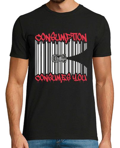 Camiseta Consumption consumes you - latostadora.com - Modalova
