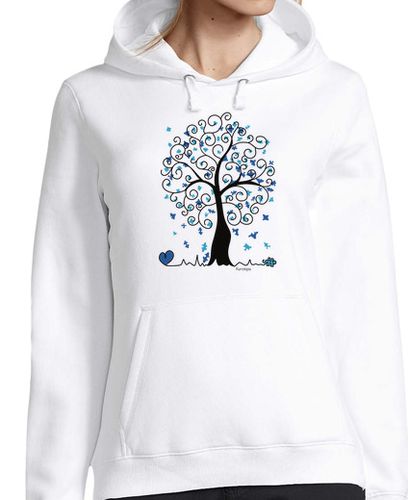 Sudadera Con Capucha Para Mujer Árbol de la vida puzzle laTostadora - latostadora.com - Modalova