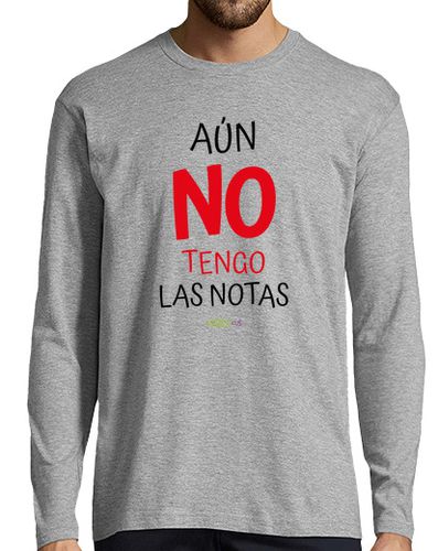 Camiseta Camiseta manga larga para profesor - Aún no tengo las notas laTostadora - latostadora.com - Modalova