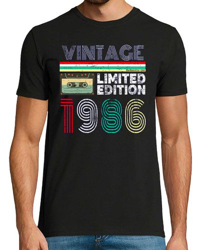 Camiseta 1986 Vintage - Limited Edition - latostadora.com - Modalova