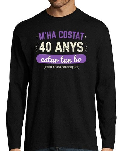 Camiseta Hombre Manga Larga 40 anys laTostadora - latostadora.com - Modalova