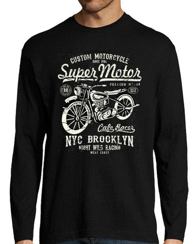 Camiseta Hombre Manga Larga Super Motor laTostadora - latostadora.com - Modalova