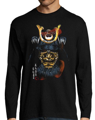 Camiseta Hombre Manga Larga Samurai Bushido laTostadora - latostadora.com - Modalova