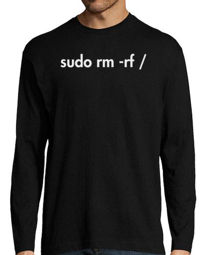 Camiseta Hombre Manga Larga sudo rm -rf laTostadora - latostadora.com - Modalova