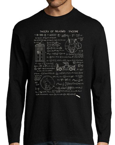 Camiseta Hombre Manga Larga Theory of relativity laTostadora - latostadora.com - Modalova