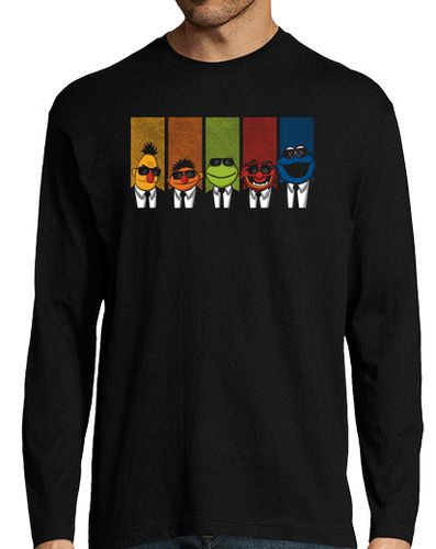 Camiseta Hombre Manga Larga Reservoir Muppets V2 laTostadora - latostadora.com - Modalova