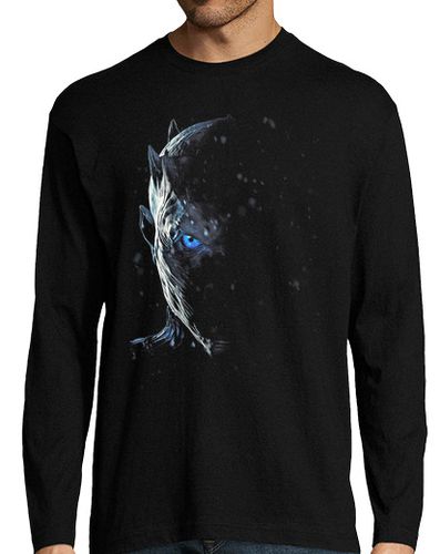 Camiseta Hombre Manga Larga El Rey de la Noche - Game of Thrones laTostadora - latostadora.com - Modalova