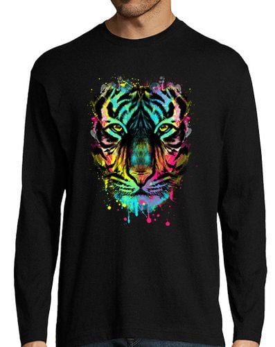 Camiseta Hombre Manga Larga buscando colores laTostadora - latostadora.com - Modalova