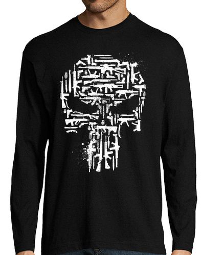 Camiseta Hombre Manga Larga Vigilante Weaponry laTostadora - latostadora.com - Modalova