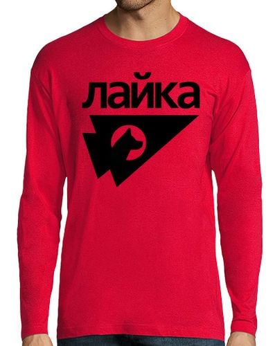 Camiseta Hombre Manga Larga LAIKA black laTostadora - latostadora.com - Modalova