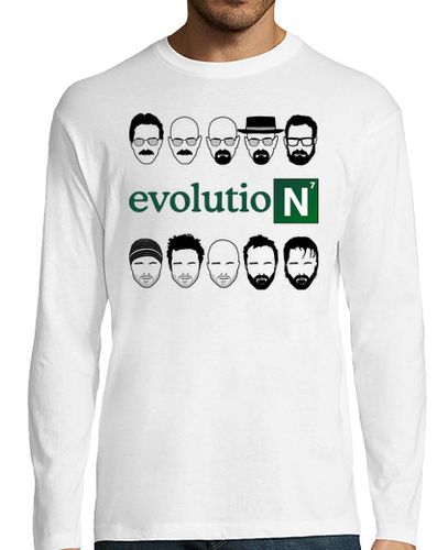 Camiseta Hombre Manga Larga Breaking Bad - Evolution laTostadora - latostadora.com - Modalova