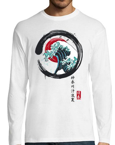 Camiseta Hombre Manga Larga The Wave Enso laTostadora - latostadora.com - Modalova